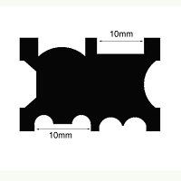Lampové sklo - skleněné tyče, tyčky - Sklo pro výrobu korálků - americké, německé, italské sklo / forma-47