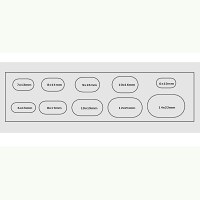 Lampové sklo - skleněné tyče, tyčky - Sklo pro výrobu korálků - americké, německé, italské sklo / forma-48