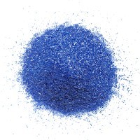 Lampové sklo - skleněné tyče, tyčky - Sklo pro výrobu korálků - americké, německé, italské sklo / 092RW-frits-0.5mm Night blue (COE 96, Reichenbach) – frita, velmi jemná drť < 0,5 mm