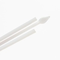 Lampové sklo - skleněné tyče, tyčky - Sklo pro výrobu korálků - americké, německé, italské sklo / 309RW Alabaster light (COE 96)