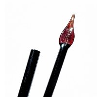Lampové sklo - skleněné tyče, tyčky - Sklo pro výrobu korálků - americké, německé, italské sklo / 229RW Amber (COE 96)