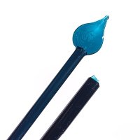 Lampové sklo - skleněné tyče, tyčky - Sklo pro výrobu korálků - americké, německé, italské sklo / 040RW Aqua blue (COE 96)