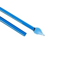Lampové sklo - skleněné tyče, tyčky - Sklo pro výrobu korálků - americké, německé, italské sklo / 256RW Aquablue light (COE 96)