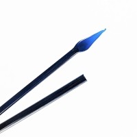 Lampové sklo - skleněné tyče, tyčky - Sklo pro výrobu korálků - americké, německé, italské sklo / 047RW Aquamarine blue (COE 96)