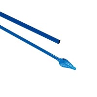 Lampové sklo - skleněné tyče, tyčky - Sklo pro výrobu korálků - americké, německé, italské sklo / 039RW Brill. cop. blue (COE 96)