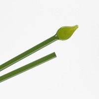 Lampové sklo - skleněné tyče, tyčky - Sklo pro výrobu korálků - americké, německé, italské sklo / 219RW Gold green (COE 96)