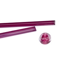 Lampové sklo - skleněné tyče, tyčky - Sklo pro výrobu korálků - americké, německé, italské sklo / L2012 Gold violet