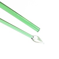 Lampové sklo - skleněné tyče, tyčky - Sklo pro výrobu korálků - americké, německé, italské sklo / 267RW Light green extra (COE 96)