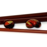 Lampové sklo - skleněné tyče, tyčky - Sklo pro výrobu korálků - americké, německé, italské sklo / L6206 Multicolor dark