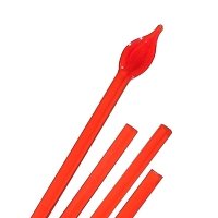 Lampové sklo - skleněné tyče, tyčky - Sklo pro výrobu korálků - americké, německé, italské sklo / 140RW Orange (COE 96)